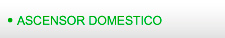 ascensor domestico menu